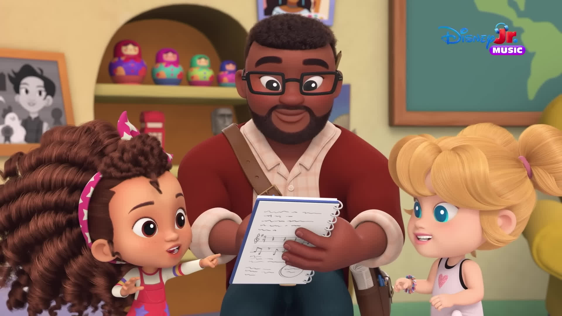 پوستر کودکستان مجموعه آهنگ‌های فصل ۱ موزیکال! 🎵 ۱۱ دقیقه disneyj