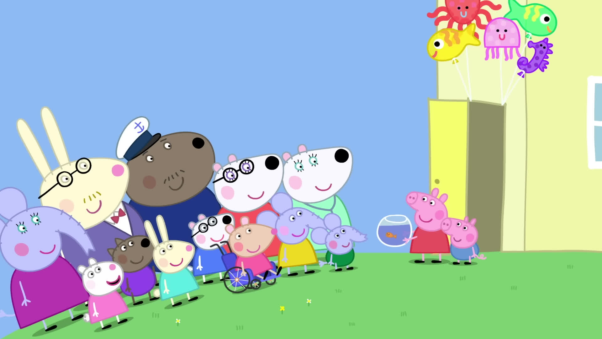 پوستر دخترعمه کلوئه در قلعه پرشی گیر افتاده است 🏰 جشن تولد 🥳...