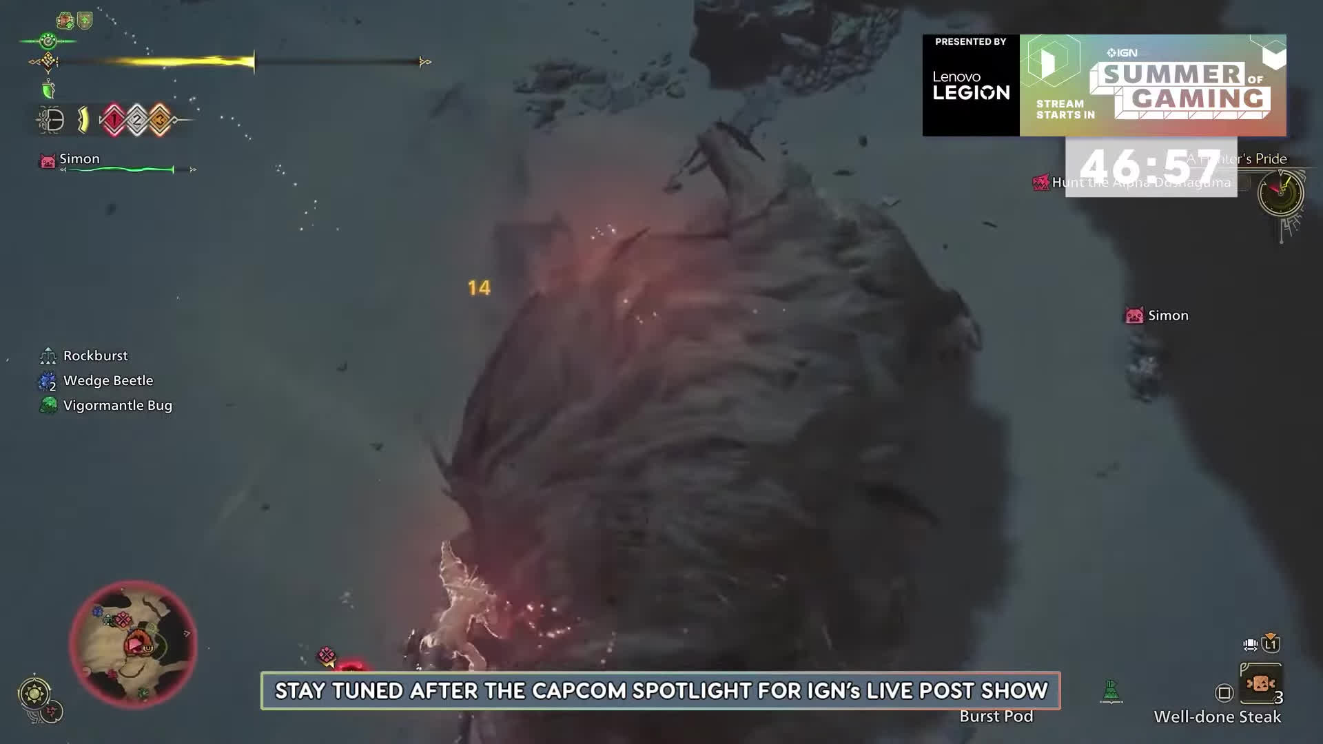 پوستر پخش زنده Capcom ۲۶ ژوئن ۲۰۲۵