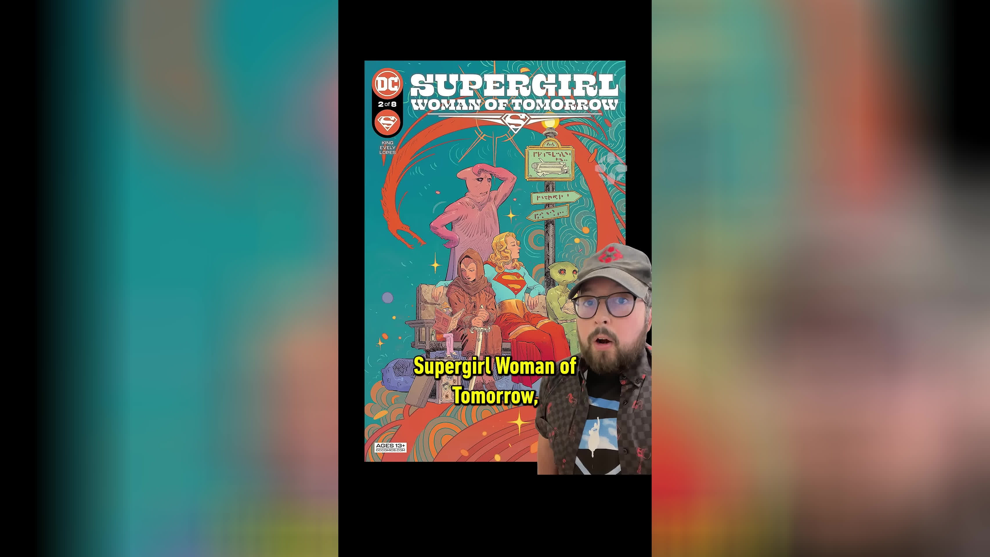 پوستر چطور سوپرمن فیلم سوپرگرل را به تصویر می‌کشد