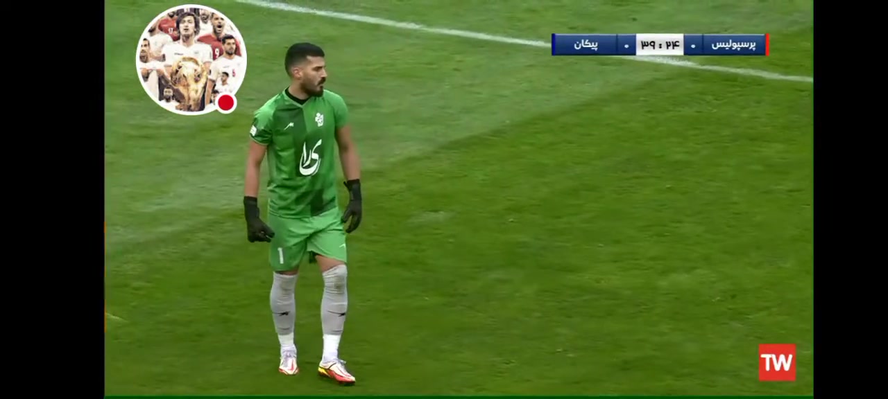 پوستر پخش زنده بازی فوتبال پرسپولیس و پیکان🔥Perspolis Vs Peikan