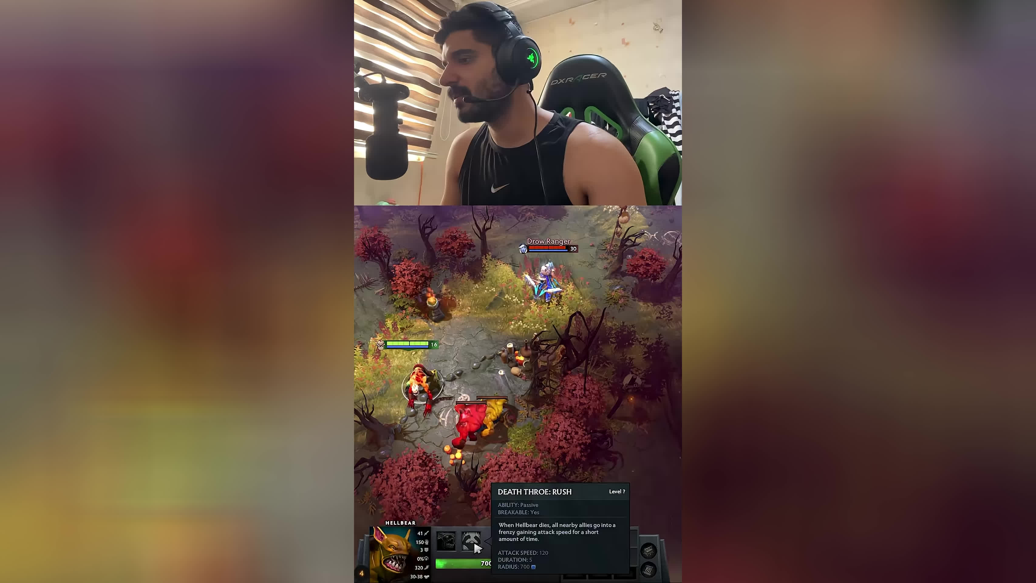 پوستر افزایش 120 اتک اسپید با لایف استیلر در دوتا2