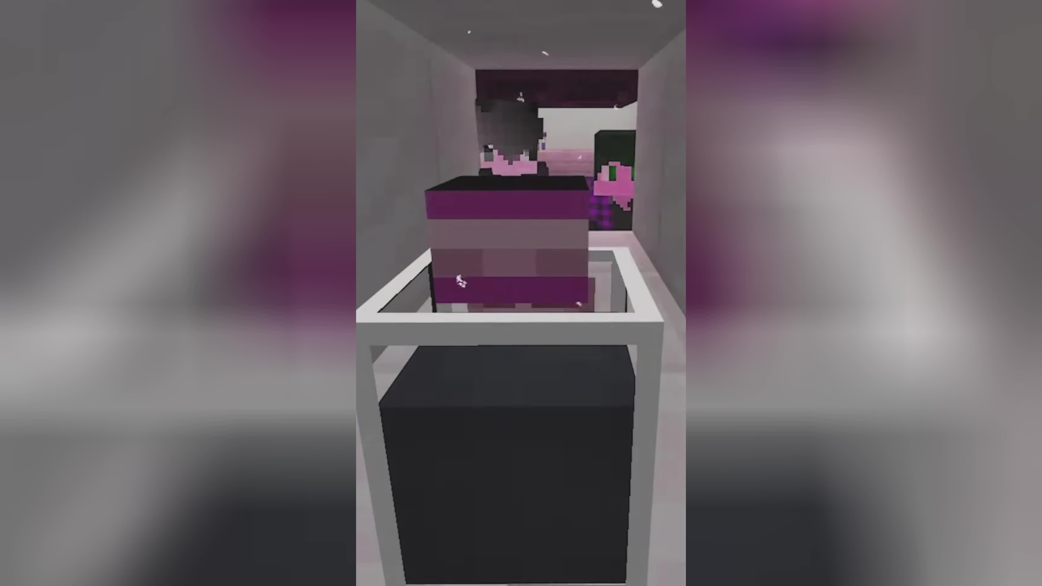 پوستر فقط ببینید چی گفت.‌‌..😑 سریال Minecraft Story...