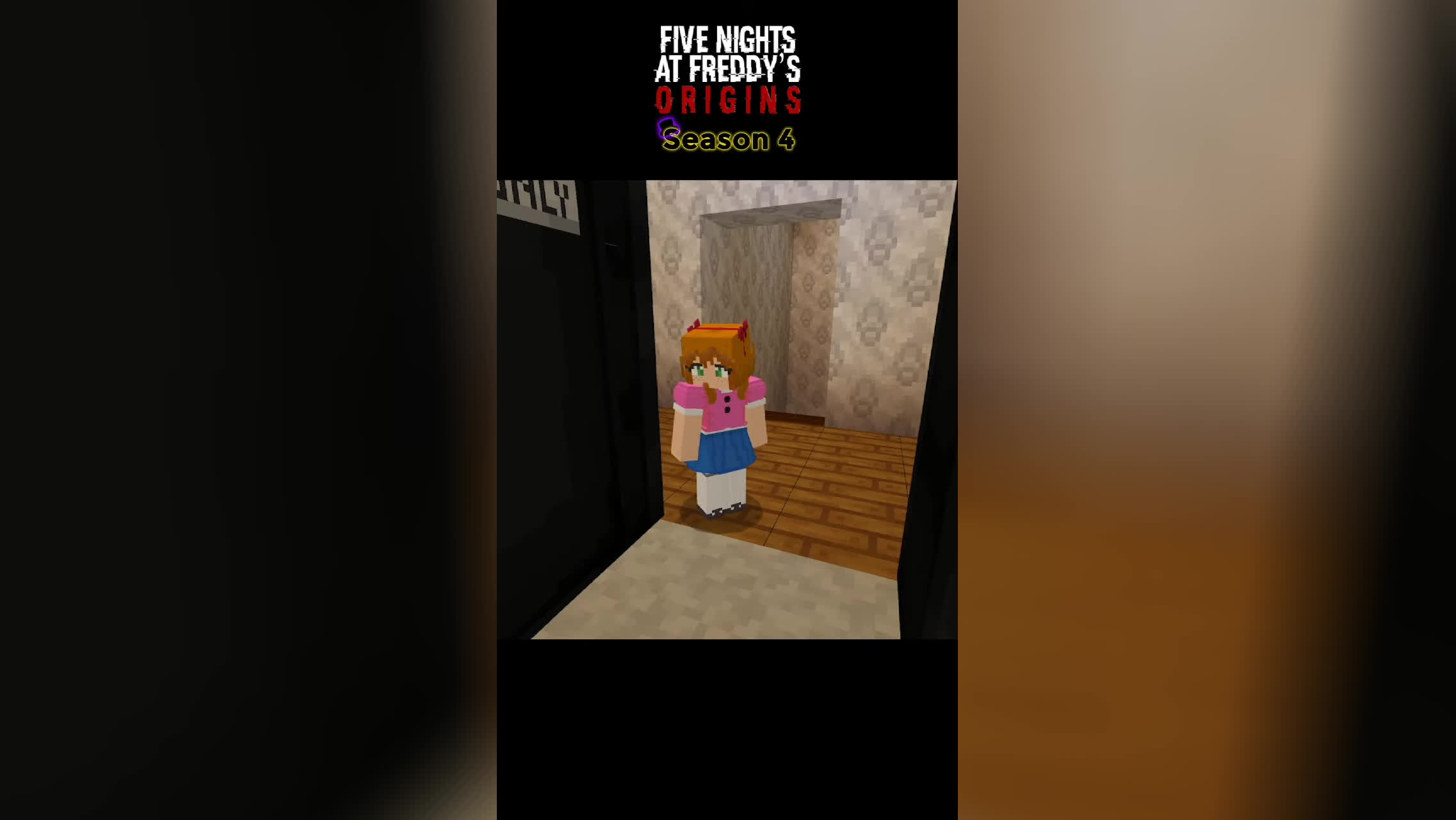 پوستر تریلر حقیقت تاریک - FNAF Origins S4 EP7 minecraft fnaf