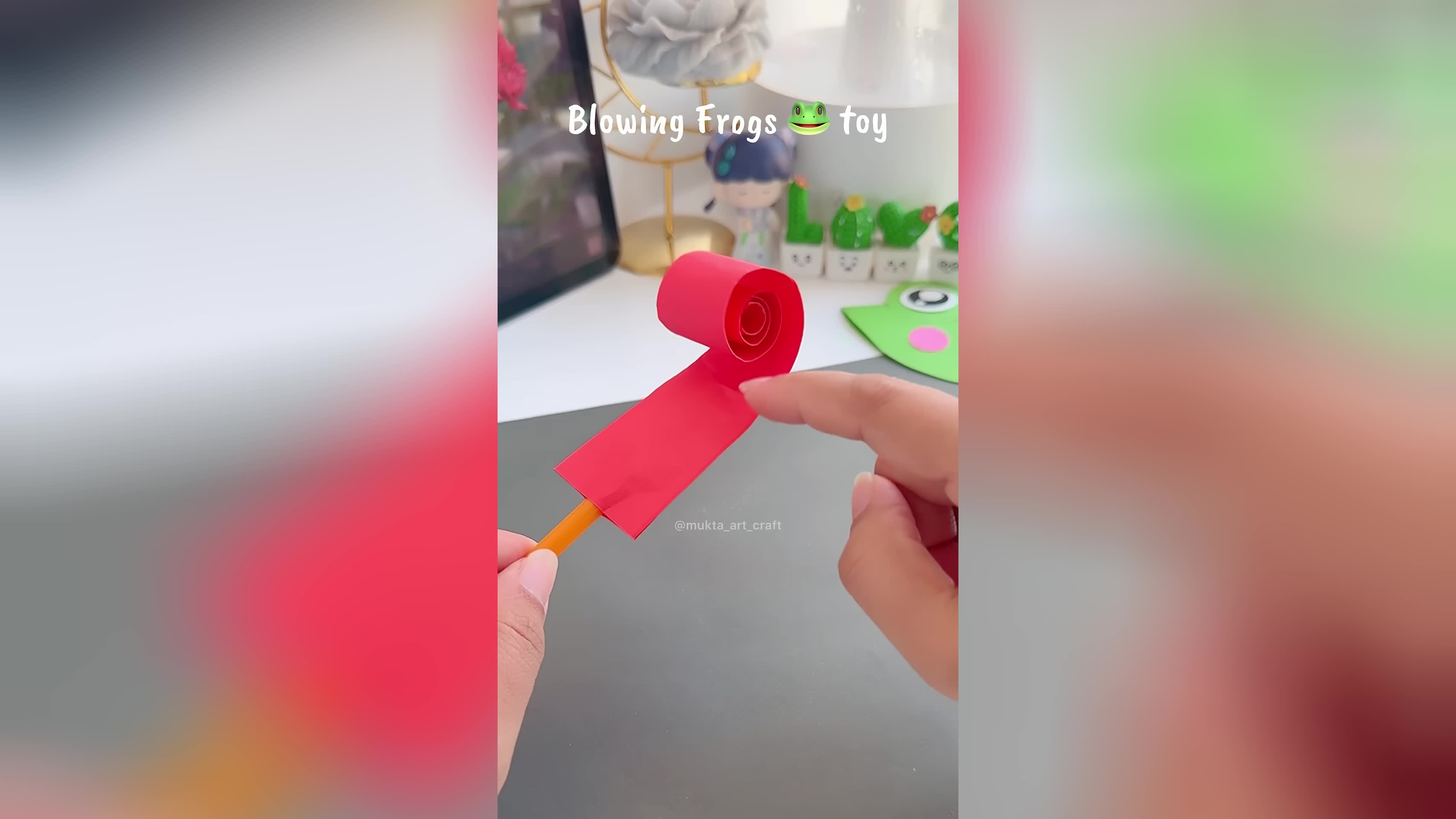 پوستر ساخت قورباغه پران 🐸 کوتاه هنر خودساخت...