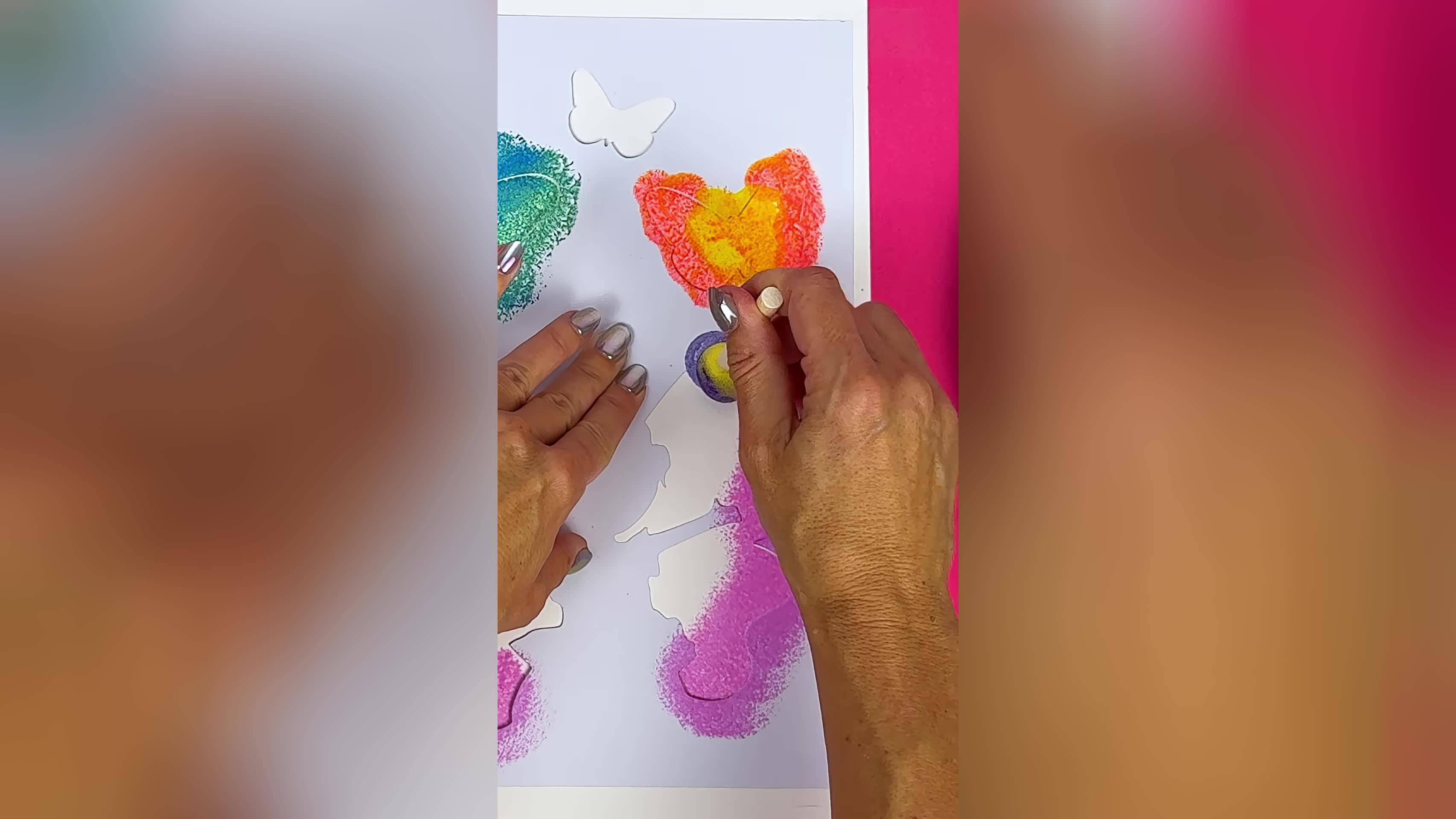 پوستر Build-A-Butterfly! 🦋 Little Angel Paper Crafts DIY shorts...
