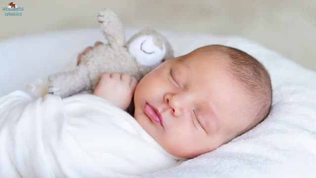 پوستر نوازش آرام برای خواب کودکان ♥ موسیقی آرام برای نوزادان خوش...