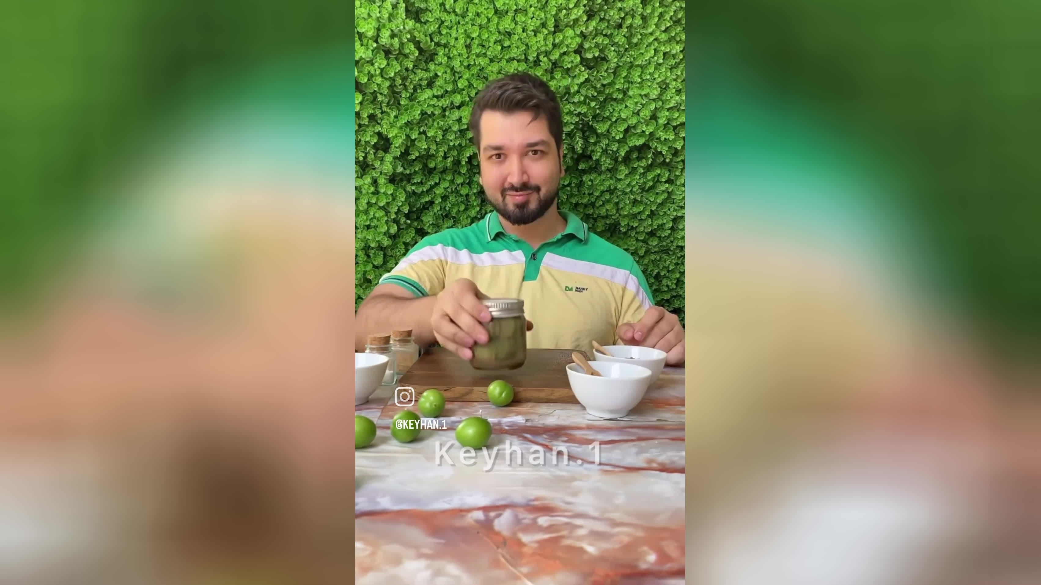 درست کردن ترشگوجه سبز