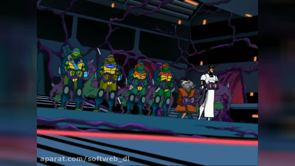 کارتون لاک پشت های نینجا - فصل 6 قسمت 25