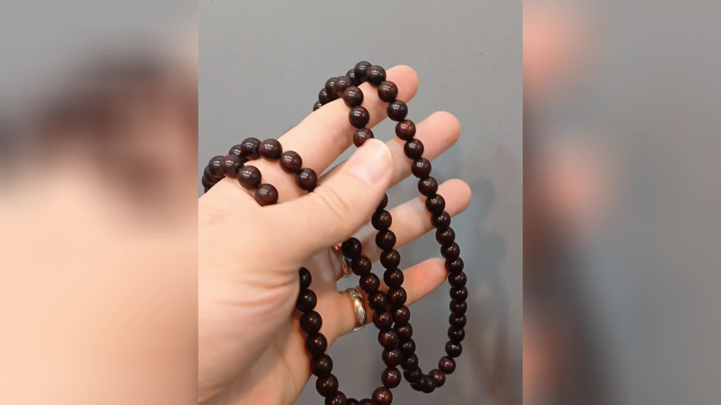 🌟🌟تسبیح صندل آفریقایی 🌟🌟