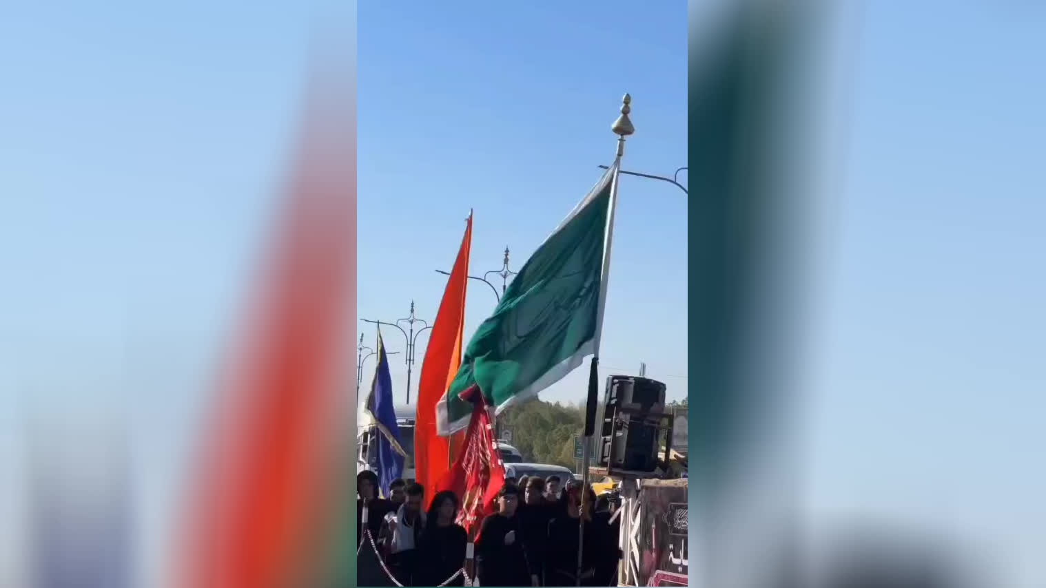 پوستر راه و مسیر عاشقی سلام بر حسین ع.