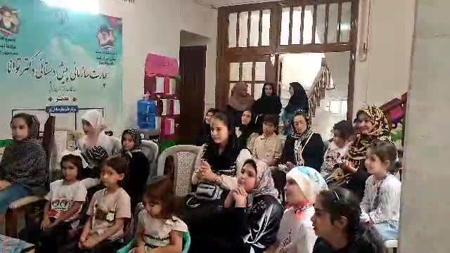 پوستر دبستان وپیش دبستانی دخترانه گلهای توانا