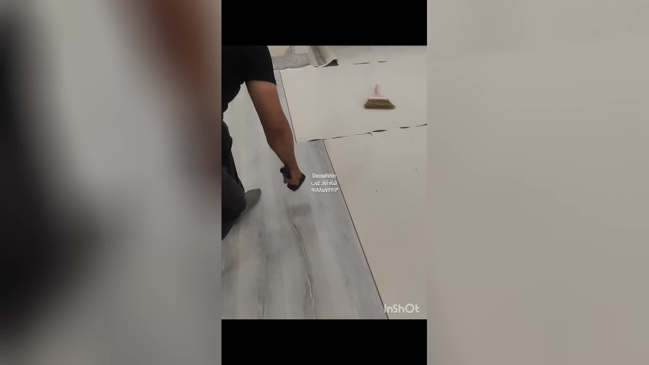 پوستر نصاب پارکت و کاغذ دیواری در استان کرمانشاه افشین پیرمرادی...