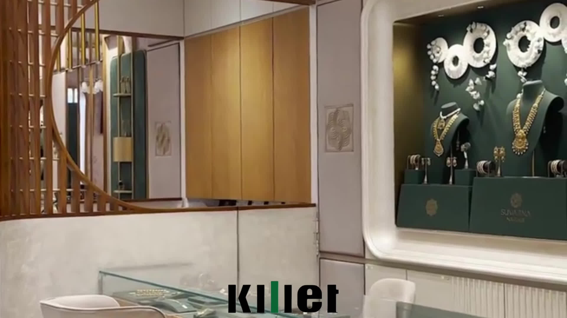 پوستر جادوی دکوراسیون طلافروشی ✨