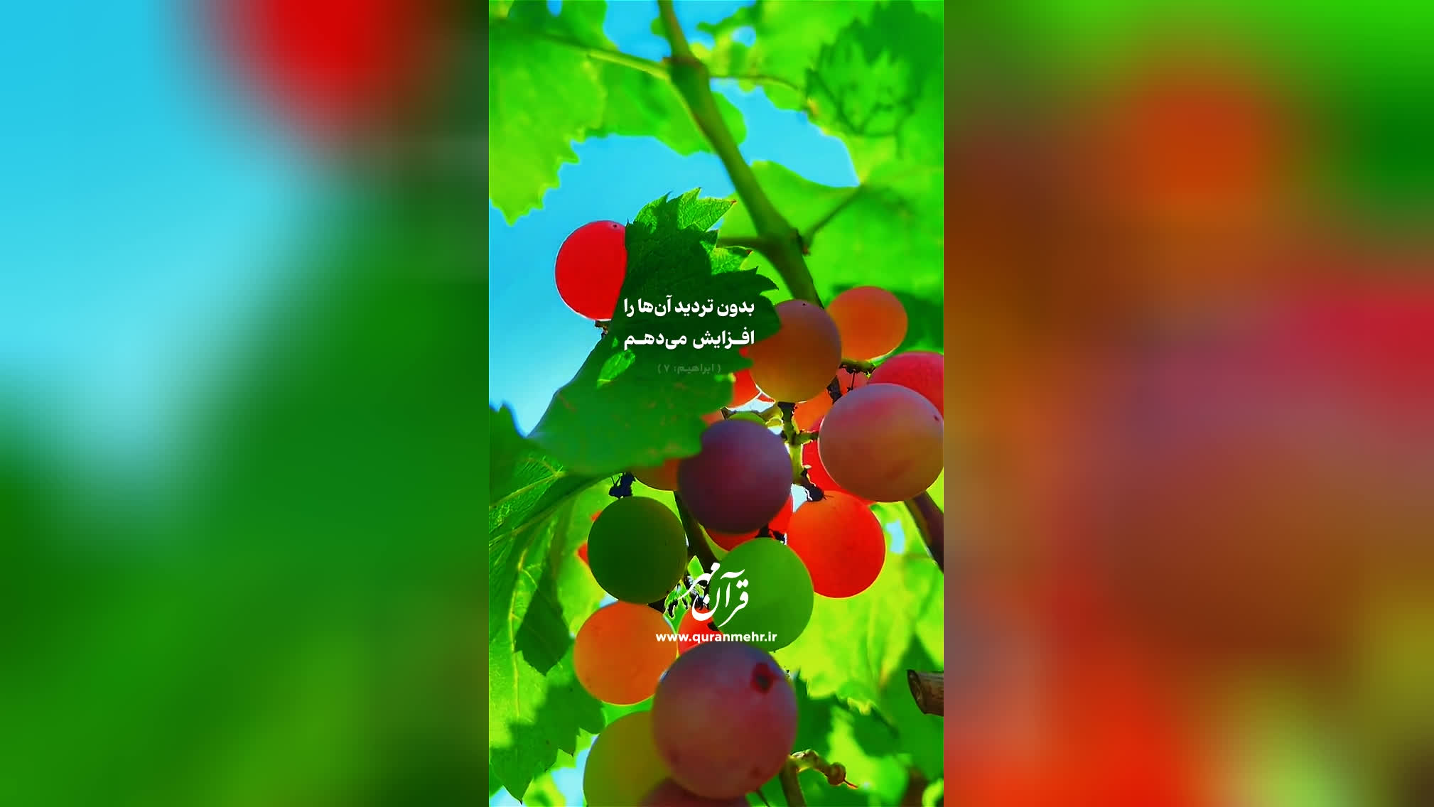 افزایش نعمت - سوره ابراهیم آیه 7 (قرآن مهر)